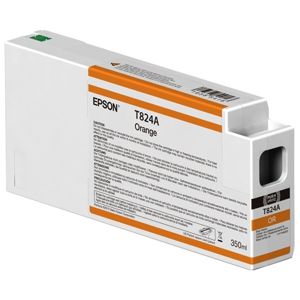 Epson T824A cartouche d'encre orange (d'origine) C13T54XA00 C13T824A00 026916 - 1