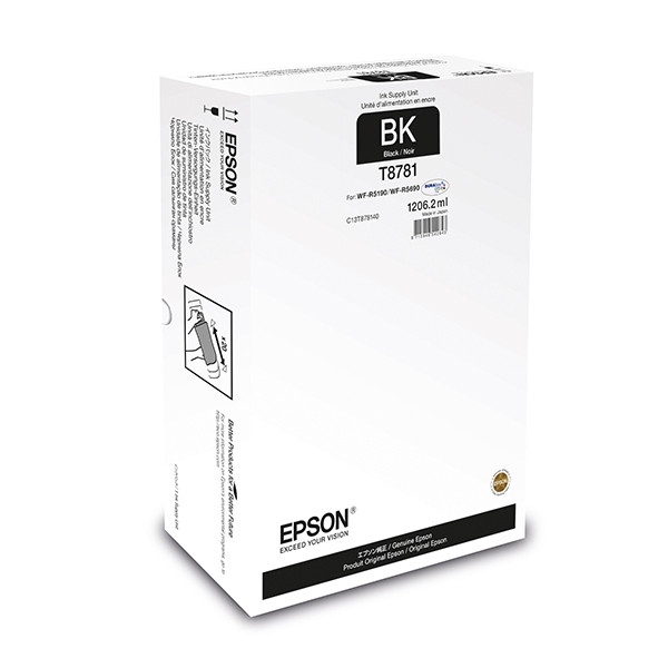 Epson T8781 cartouche d'encre noire capacité extra-haute (d'origine) C13T878140 027088 - 1
