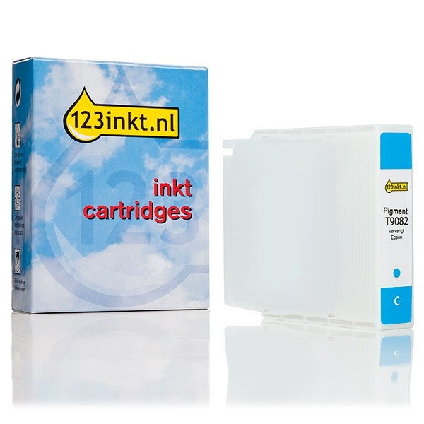 Epson T9082 cartouche d'encre cyan haute capacité (marque 123encre) C13T908240C 026951 - 1