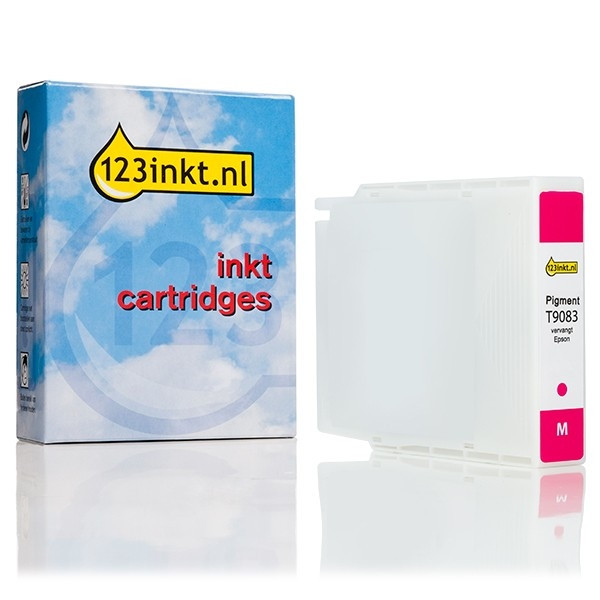 Epson T9083 cartouche d'encre magenta haute capacité (marque 123encre) C13T908340C 026953 - 1