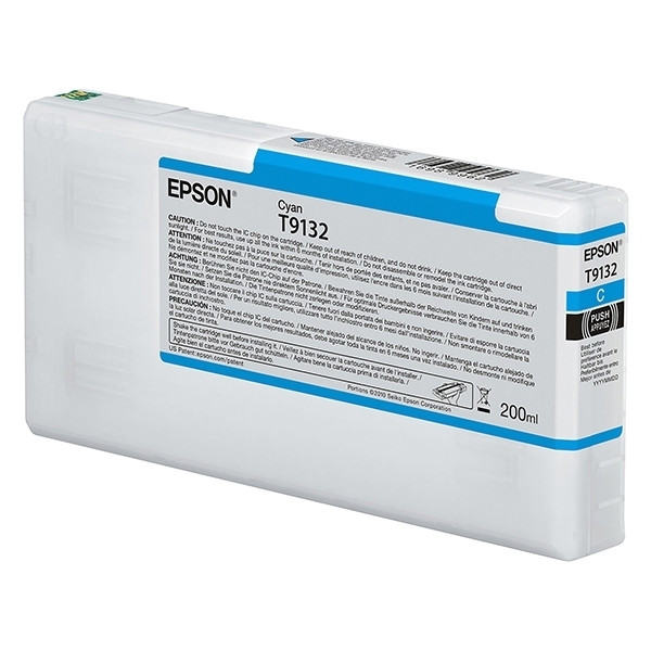 Epson T9132 cartouche d'encre (d'origine) - cyan C13T913200 026988 - 1