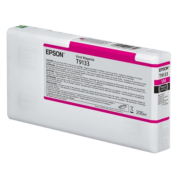 Epson T9133 cartouche d'encre magenta (d'origine) C13T913300 904789 - 1