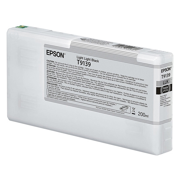 Epson T9139 cartouche d'encre (d'origine) - noir extra clair C13T913900 027002 - 1