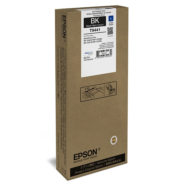 Epson T9441 cartouche d'encre noire (d'origine) C13T944140 025952 - 1