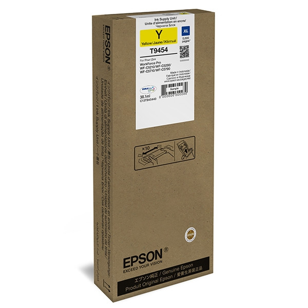 Epson T9454 cartouche d'encre haute capacité (d'origine) - jaune 025966 - 1