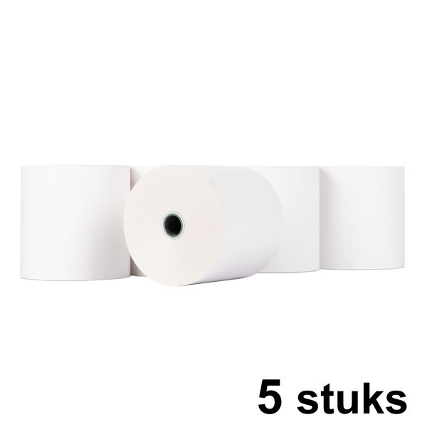 Epson TM-M30III imprimante tickets de caisse avec wifi, Ethernet et Bluetooth avec rouleaux de caisse 123encre 80x80x12 thermo blanc (5 pièces) - noir 831988 - 6