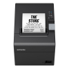 Epson TM-T20III (012) imprimante de reçus avec pack Ethernet et 5 rouleaux de caisse 80x80x12 blancs thermiques - noir 831986 - 3