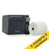 Epson TM-T70II imprimante de tickets avec 5 rouleaux de caisse 80x80x12 thermique - blanc 832331 - 1