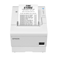 Epson TM-T88VII (111) imprimante tickets de caisse avec USB et Ethernet - blanc 832347