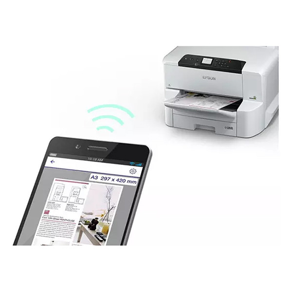 Epson WorkForce Pro WF-C8190DTWC imprimante jet d'encre couleur A3 C11CG70401BR 831706 - 3