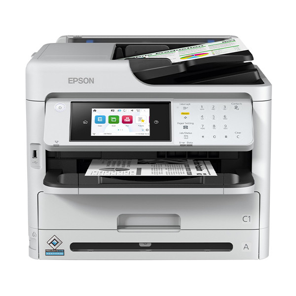 Epson WorkForce Pro WF-M5899DWF imprimante à jet d'encre A4 multifonction noir et blanc avec wifi (4 en 1) C11CK76401 831912 - 1