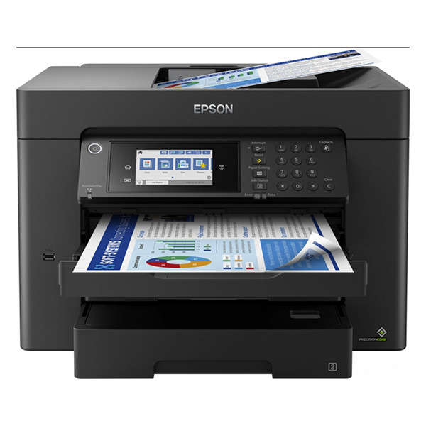 Epson WorkForce WF-7840DTWF imprimante à jet d'encre multifonction A3+ avec wifi (4 en 1) C11CH67402 831770 - 1