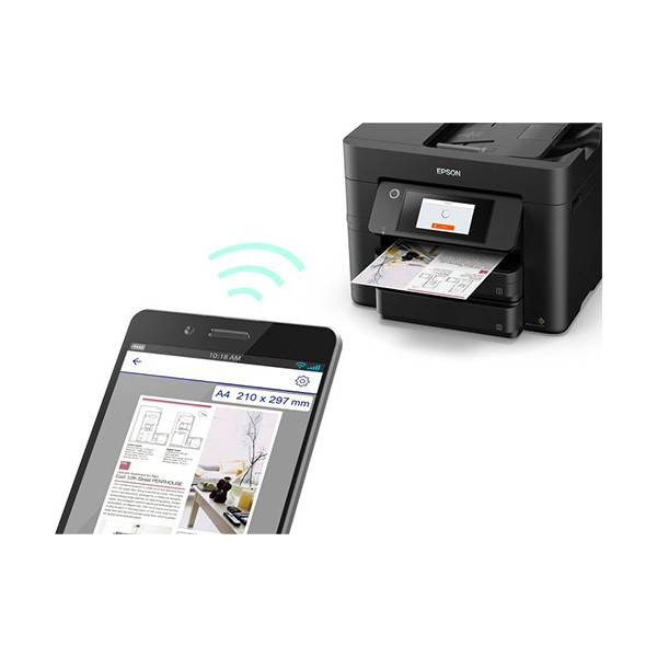 Epson Workforce Pro WF‑4830DTWF imprimante multifonction A4 à jet d'encre avec wifi (4 en 1) C11CJ05402 831764 - 4