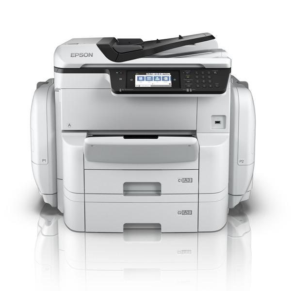 Epson Workforce Pro WF-C869RDTWF imprimante à jet d'encre multifonction A3 avec wifi (4 en 1) C11CF34401 831653 - 1