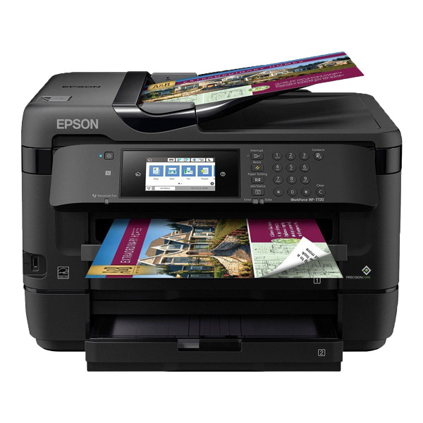 Epson Workforce WF-7720DTWF imprimante à jet d'encre multifonction A3+ avec wifi (4 en 1) C11CG37412 831563 - 1
