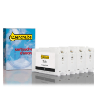 Epson offre : série T41F noir + 3 couleurs (marque 123encre) C13T41F240C C13T41F340C C13T41F440C C13T41F540C 110835