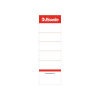 Esselte étiquettes de dos en carton large 50 x 158 mm (100 pièces) - blanc