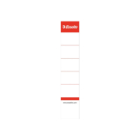 Esselte étiquettes de dos petites en carton 30 x 158 mm (100 pièces) - blanc 227504