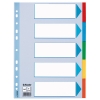 Esselte 100191 intercalaires en carton A4 avec 5 onglets (11 trous) 100191 203846