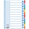 Esselte 100194 intercalaires en carton A4 avec 12 onglets (11 trous) 100194 203852