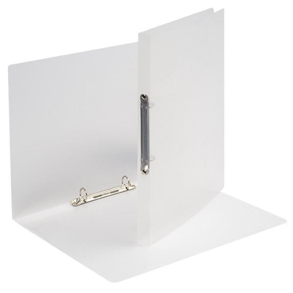 Esselte 10915 classeur à 2 anneaux ronds (21 mm) - blanc transparent 10915 203200 - 1