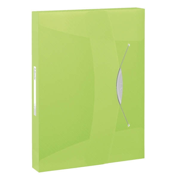 Esselte 6240 Vivida boîte de classement transparente 40 mm (380 feuilles) - vert 624051 203221 - 1