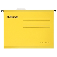 Esselte Classic dossier suspendu renforcé pour Folio (25 pièces) - jaune 90377 203236