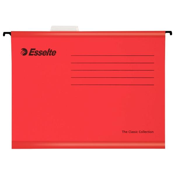 Esselte Classic dossier suspendu renforcé pour folio (25 pièces) - rouge 90378 203237 - 1