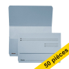 Offre : 2x Esselte Pocket-File dossier pochette en carton (25 pièces) - bleu 203152 - 1