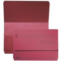 Esselte Pocket-File dossier pochette en carton (25 dossiers) - rouge 15842 203692