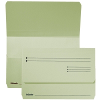 Esselte Pocket-File dossier pochette en carton (25 dossiers) - vert 15844 203696