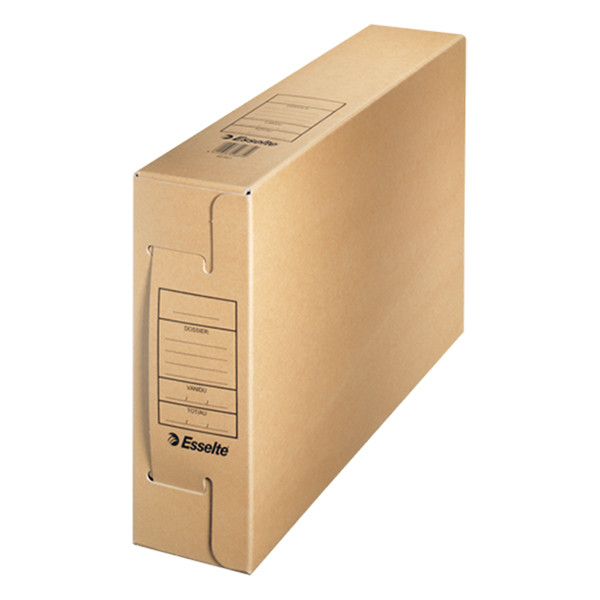 Esselte boîte d'archives folio 80 mm x 230 mm x 350 mm (25 pièces) 49681 227506 - 2