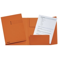 Esselte chemise 3 rabats couleur orange avec imprimé A4 (50 chemises) 1033313 203576