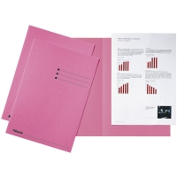 Esselte chemise carton avec bords égaux et indexage A4 (100 chemises) - rose 2113411 203610