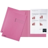 Esselte chemise carton avec bords égaux et indexage A4 (100 chemises) - rose