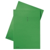 Esselte chemise carton avec indexage format folio (100 chemises) - vert