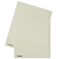Esselte chemise en carton avec bord décalé de 10 mm A4 (100 chemises) - crème 1033404 203646