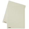 Esselte chemise en carton avec bord décalé de 10 mm A4 (100 chemises) - crème