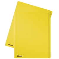 Esselte chemise en carton avec bord décalé de 10 mm A4  (100 chemises) - jaune 1033406 203648