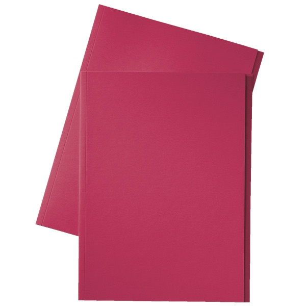 Esselte chemise en carton avec bord décalé de 10 mm folio (100 chemises) - rouge 1032415 203672 - 1
