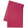Esselte chemise en carton avec bord décalé de 10 mm folio (100 chemises) - rouge
