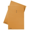 Esselte chemise en carton avec indexage et bord décalé de 10 mm A4 (100 chemises) - orange