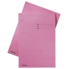 Esselte chemise en carton avec indexage et bord décalé de 10 mm A4 (100 chemises) - rose
