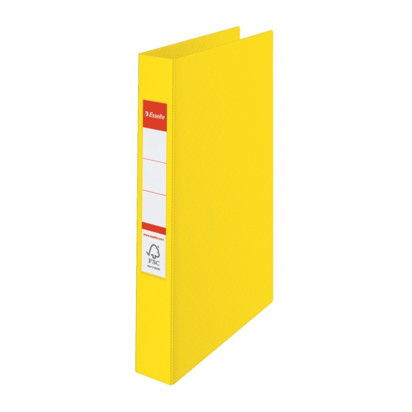 Esselte classeur à 4 anneaux en O VIVIDA (42 mm) - jaune 14458 203778 - 1