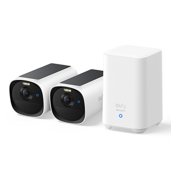 Eufy E40 caméra extérieure intelligente + HomeBase S380 LEU00072 - 1