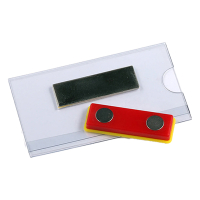 Europel badge nominatif avec aimant 75 x 40 mm (24 pièces) 121267 226964