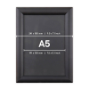 Europel cadre clic-clac economy avec cadre en aluminium noir A5 226985 - 1