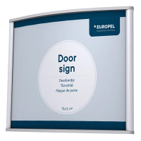 Europel plaque de porte 150 x 120 mm 355501 226959