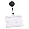 Europel porte-badge mono avec enrouleur 85 x 54 mm (10 pièces) 121289 226975 - 1