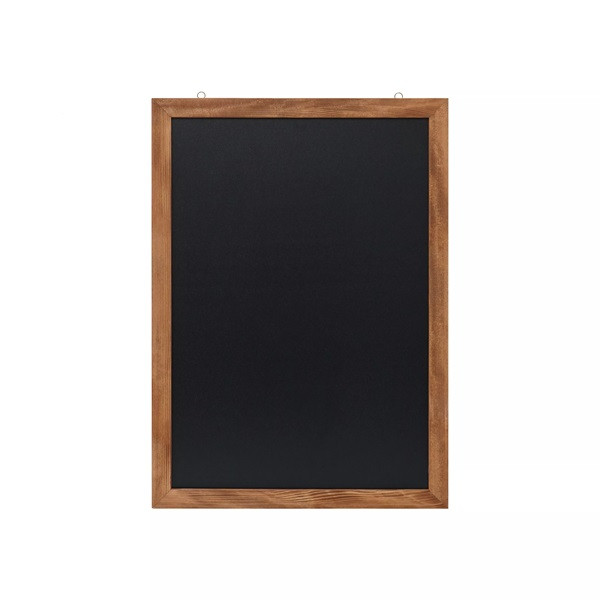 Europel tableau noir mural avec cadre 60 x 84 cm naturel 226990 - 1